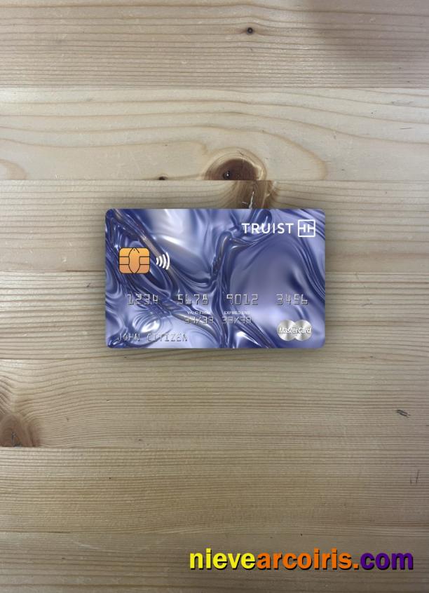 USA Truist Bank mastercard photolook